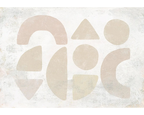 Artă abstractă cu forme geometrice