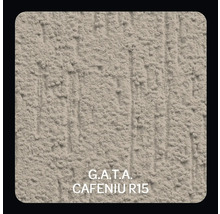 Prim-plan al unei structuri de fațadă G.A.T.A. Cafeniu R15