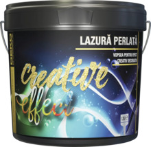 Găleată cu vopsea decorativă pentru efecte creative