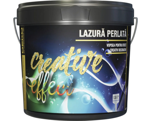 Găleată de vopsea cu efect perlat