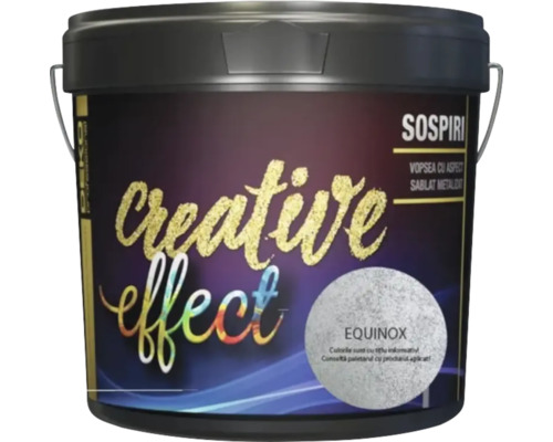 Găleată cu vopsea cu efect