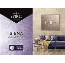 Vopsea Spirit Siena cu efect de catifea și acoperire sidefată