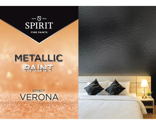 Vopsea metalizată Spirit Efect Verona cu dormitor