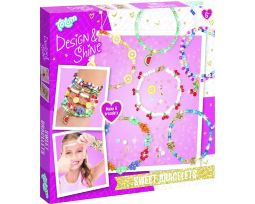 Set creativ brățări Sweet Bracelets Set de creație brățări dulci Totum Design & Shine