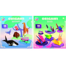 Moxy Origami animale și păsări set cu 18 modele