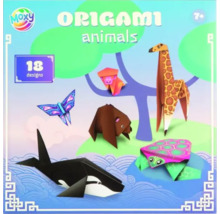 Ambalajul setului de creație Moxy Origami animale