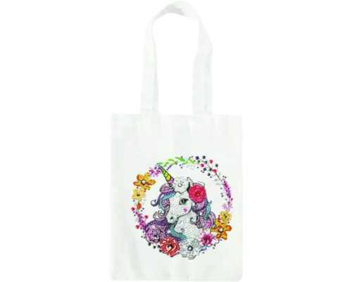 Sac de cumpărături cu motiv unicorn