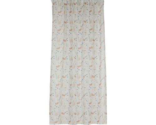 Cortină cu model floral