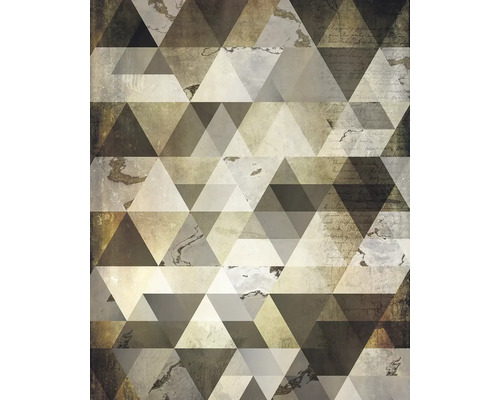 Model geometric triunghiular pentru decorarea pereților