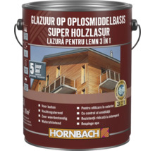 Lazură pentru lemn la cutie cu inscripția Hornbach