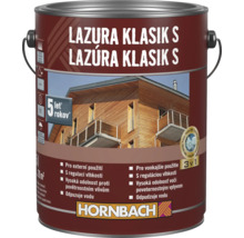 Vopsea Lazură pentru lemn Klassik S pentru exterior în găleată metalică