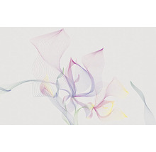 Reprezentare abstractă a unei flori din linii fine