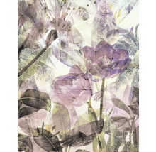 Decoratiuni decorative de perete cu motive de plante si privelisti de cladiri