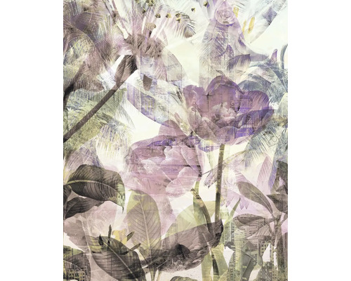 Decoratiuni decorative de perete cu motive de plante si privelisti de cladiri