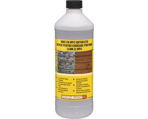 Soluție curățare lemn și WPC în sticlă