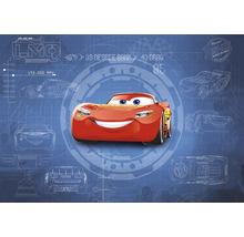 Motiv Cars cu Lightning McQueen și desene tehnice