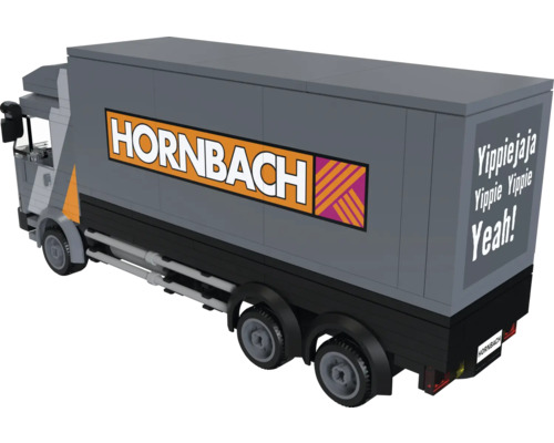 Set de construcție HORNBACH Delivery Truck 183x70x89 mm, | HORNBACH