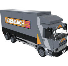 Camion Hornbach din blocuri de construcție