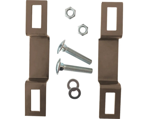 Material de fixare cu șuruburi, piulițe, șaibe și plăci de montaj