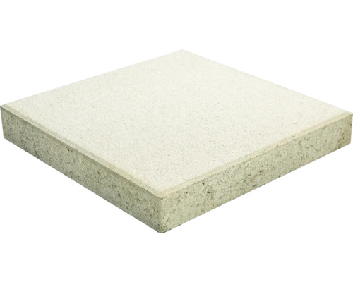 Dală beton Semmelrock alb crem 40x40x6 cm Placă pătrată de beton pentru exterior