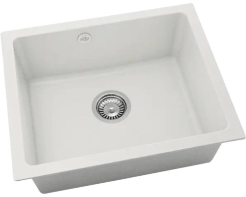 Chiuvetă din minerale turnate cu set de scurgere