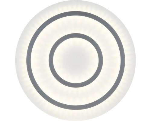 Plafonier LED rotund cu cercuri concentrice