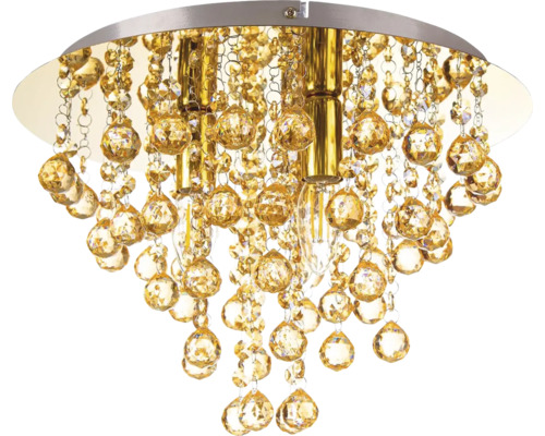 Lumină de plafon cu pandantive decorative din cristal