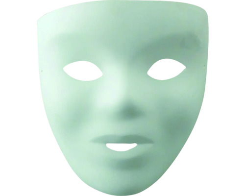 Mască de față din papier-mâché