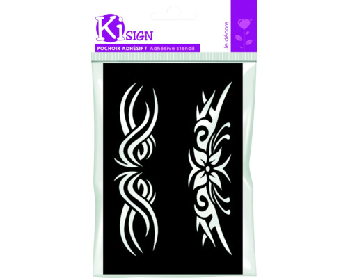 Șablon tatuaj Ki Sign, autoadeziv