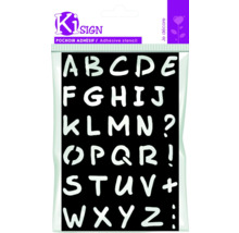 Șablon Ki Sign cu alfabetul