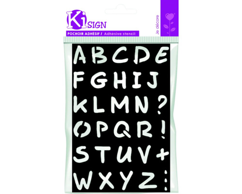 Șablon Ki Sign cu alfabetul