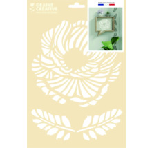 Șablon cu motive vegetale pentru decorarea pereților