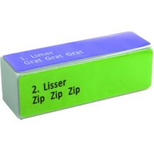 Pilă de unghii cu suprafețe abrazive