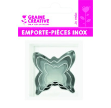 Forme de tăiat din oțel inoxidabil în formă de fluturi, set