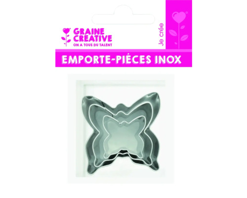 Forme de tăiat din oțel inoxidabil în formă de fluturi, set