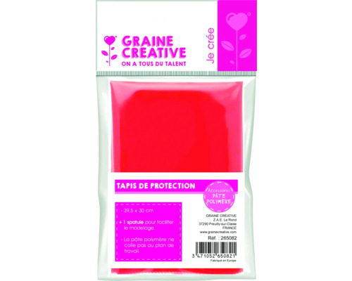 Covoraș de protecție Graine Creative pentru argilă polimerică, inclusiv spatulă