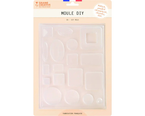 Formă DIY pentru gips, pudră, ceramică sau rășini