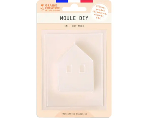 Matriță mini casă 6,5x6 cm Formă de turnare casă pentru bricolaj