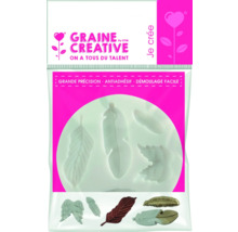 Formă siliconică Graine Creative cu motive de pene