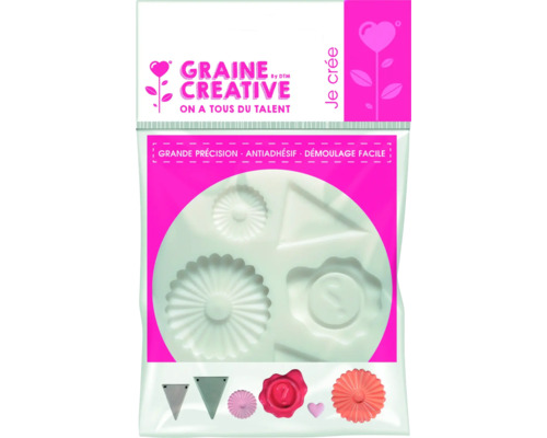 Formă silicon Graine Creative cu diverse motive pentru lucru manual