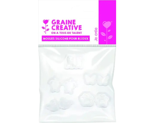 Forme de silicon pentru bijuterii Graine Creative în ambalaj
