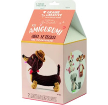 Set amigurumi Abel teckelul pentru proiecte de croșetat