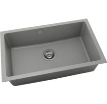 Chiuvetă de bucătărie dreptunghiulară cu garnitură de scurgere