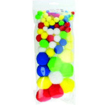 Pachet cu ciucuri colorați pentru lucru manual