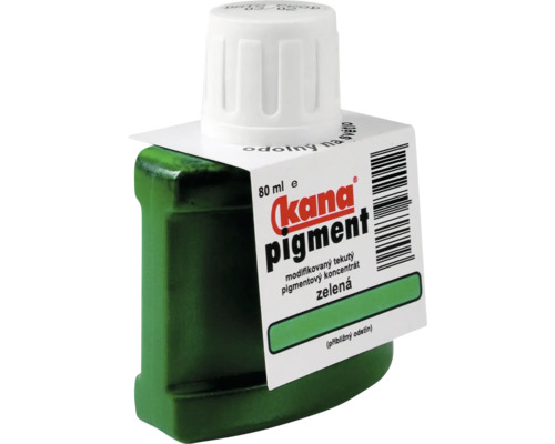 Pigment Kana verde în flacon de 80 ml