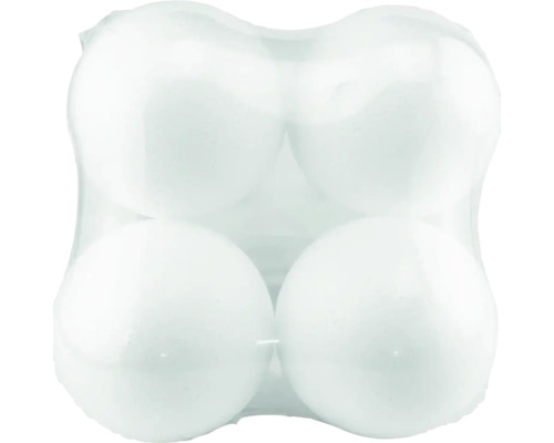 Set 4 bile solide polistiren Ø 80 mm Pachet cu șase bile de polistiren