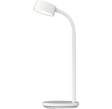 Lampă de podea cu abajur și bază rotundă