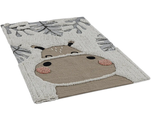 Covor de baie cu motiv hipopotam