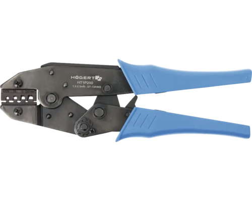 Cleste de sertizat Högert HT1P200 pentru papuci de cablu