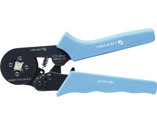 Cleste de sertizat Högert cu mânere albastre